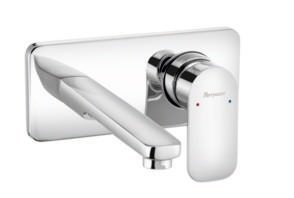 Parryware Cardinal Wall Mount Basin Mixer UT