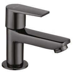 Parryware Praseo Pillar Cock- Shiny Black
