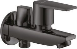 Parryware Praseo Two Way Bib Cock- Shiny Black