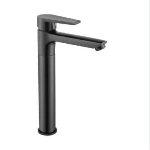 Parryware Praseo S/L Tall Basin Mixer- Shiny Black