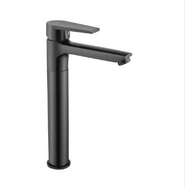 Parryware Praseo S/L Tall Basin Mixer- Shiny Black