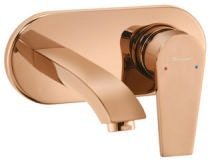 Parryware Praseo-Wall MT Basin Mixer UT D Rosegold