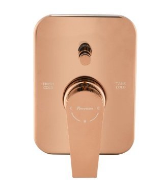 Parryware Praseo 3-Inlet Diverter UT- D Rose Gold