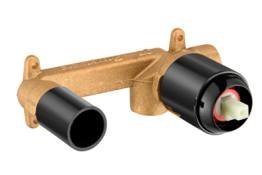Parryware Wall Mounted Basin Mixer Body- Matt Blac