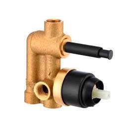 Parryware 3 inlet Diverter Body- Matt Black