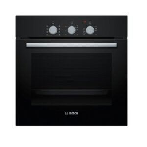 BOSCH - HBF031BA0I - Series 4 Built-In Oven, 60 cm, pyrolytic cleaning, black front - 595 x 594 x 548 mm
