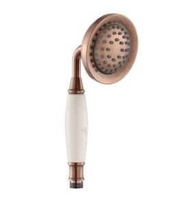 Jaquar Victorian Hand Shower Head Round (Bell T - Antique Copper