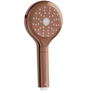 Jaquar Medley Hand Shower 120mm Round Shape Triflow (Swirl, Massage & Rain) ABS Body with Rubit Cleaning System