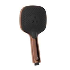 Jaquar OCTANE ROTOR HAND SHOWER 120 MM SQUARE SHAPE TRIFLOW (CLAIM RAIN, INTENSE RAIN & VORTEX MASSAGE SPRAY) ABS BODY WITH RUBIT CLEANING