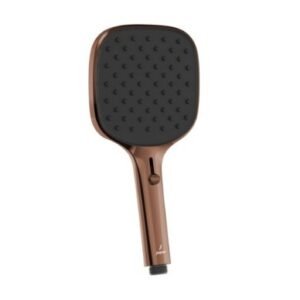 Jaquar Octane Slider Hand Shower 130 mm Square Shape Triflow (Rain, Grain & Mist Spray ) ABS Body with Rubit Cleaning System