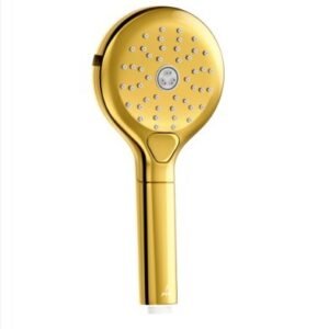 Jaquar Octane Rotor Hand Shower 120 mm Square Shape Triflow (Claim Rain, Intense Rain & Vortex Massage Spray) ABS Body with Rubit Cleaning