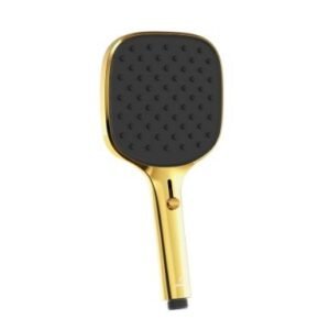 Jaquar Octane Slider Hand Shower 130 mm Square Shape Triflow (Rain, Grain & Mist Spray ) ABS Body with Rubit Cleaning System