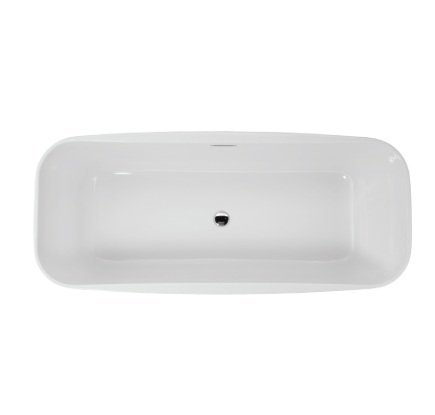 Jaquar Alaska Freestanding Bath Tubs with Overflow & Drain Size: 1712X760X440/580 - White