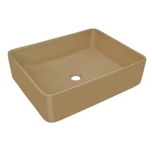 Jaquar TABLE TOP BASIN, SIZE:530X420X140 BEIGE MATT