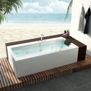 Jaquar Kubix Whirlpool Combi System: Size:- 1800x800x470 mm