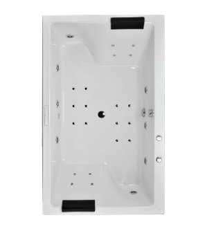 Jaquar Kubixprime Whirlpool Water System: Size:- 1800x1100x470 mm