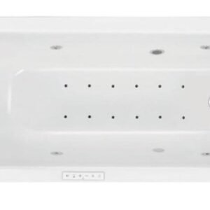 Jaquar Laguna Whirlpool Combi System: Size:- 1700x700x450 mm
