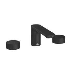 Jaquar 3- Hole Basin Mixer with Casted Spout Round Handle & Popup Waste System