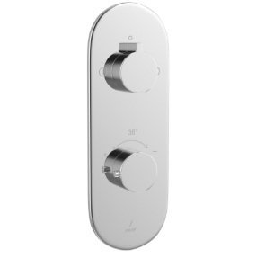 Jaquar Aquamax Exposed Part Kit of Thermostatic Shower Mixer with 2 Way Diverter