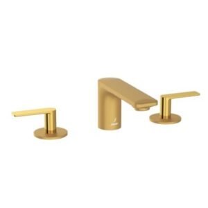 Jaquar 3- Hole Basin Mixer with Casted Spout Lever Handle & Popup Waste System