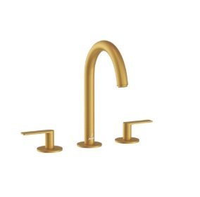 Jaquar 3- Hole Basin Mixer with Pipe Spout, Lever Handle