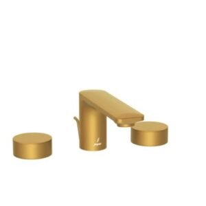 Jaquar 3- Hole Basin Mixer with Casted Spout Lever Handle & Popup Waste System