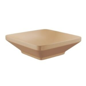 Jaquar TABLE TOP BASIN SIZE : 450X450X130 MM SQUARE BEIGE MATT