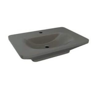 Jaquar Table Top Basin Size: 800x500x175 Grey Matt