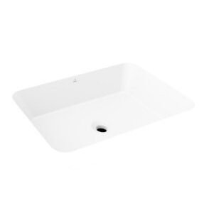 Jaquar Under Counter Basin Size: 600x450x170 mm Rectangular White Matt
