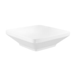 Jaquar TABLE TOP BASIN SIZE : 450X450X130 MM SQUARE WHITE MATT
