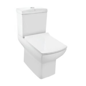 Jaquar Single Piece WC with UF Soft Close Slim Sensor & SIZE:370x670x720 mm "s" Trap 220 - White