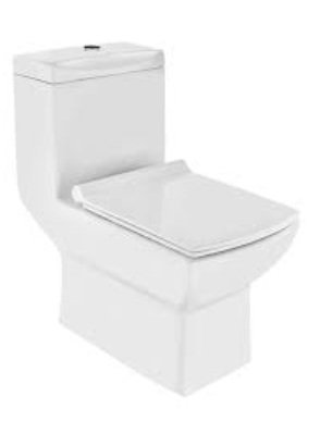 Jaquar Single Piece WC with UF Soft Close Slim Sensor & SIZE:370x670x720 mm "s" Trap - 300