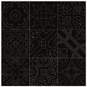 METRO FLORIANA BLACK 600X600(4PCS)MORBI