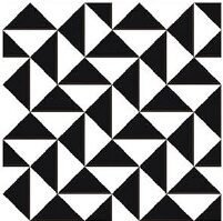 METRO PYRAMID BLACK 600X600(4PCS)MORBI