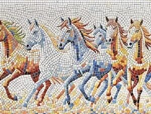 MOSAIC FREEDOM HORSE MATT GRENULA 600X1200