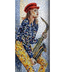 MOSAIC TRUMPET POTTERY MATT GRENULA 600X1200