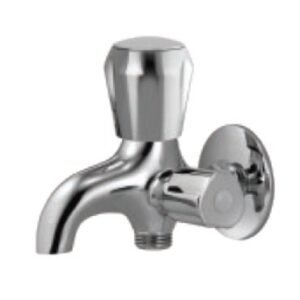 Essco Two Way Bib Cock with Wall Flange