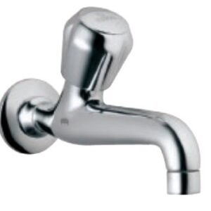 Essco Long Body Bib Cock with Wall Flange & Ae