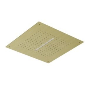 Jaquar Duolfo Showerr Square Shape 450mm without Light 2 Functions * Rain & Water Fall