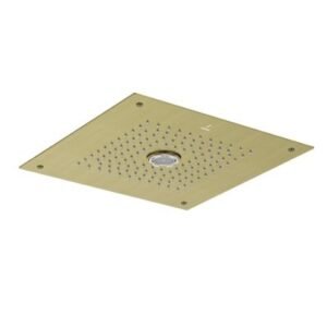 Jaquar Duoflo Shower Square Shape 250 mm with Installation False Ceilng without Light Function Rain & Laminar