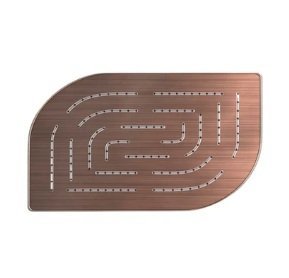 Jaquar ALIVE MAZE OVERHEAD SHOWER 200X300mm ROU