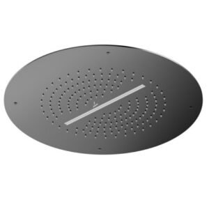 Jaquar Duolfo Showerr Round Shape 450mm without Light 2 Functions * Rain & Water Fall