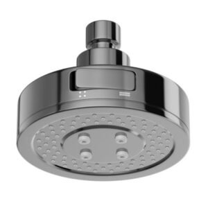 Jaquar Medley Overhead Shower 120mm Round Shape Dualflow (Silk & Rain) ABS Body with Rubit Cleaning System