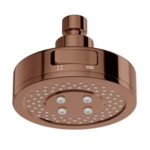 Jaquar Medley Overhead Shower 120mm Round Shape Dualflow (Silk & Rain) ABS Body with Rubit Cleaning System