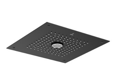 Jaquar Duoflo Shower Square Shape 250 mm with Installation False Ceilng without Light Function Rain & Laminar
