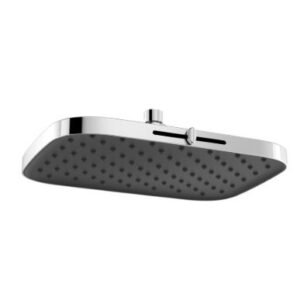 Jaquar Octane Slider Overhead Shower 300x210 mm Rectangular Shape Triflow ( Rain, Grain& Spray ) ABS Body with Rubit Cleaning Systems