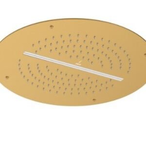 Jaquar Duoflo Shower Round Shape 350 mm with Installation False Ceilng without Light Function Rain & Water Fall