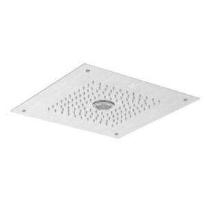 Jaquar Duoflo Shower Square Shape 250 mm with Installation False Ceilng without Light Function Rain & Laminar