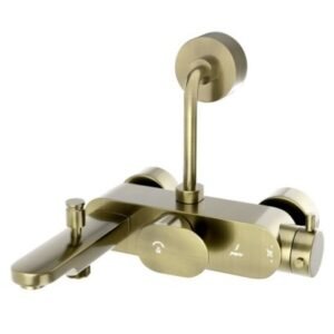 Jaquar Exposed Thermostatic Bath & Shower Mixer 3 -In 1 with Bend Pipes