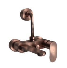 Jaquar 2-1 SINGLE LEVER WALL MIXER WITH PROVISION FOR OVER HEAD SHOWER WITH 115 MM